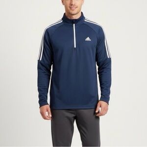 Adidas Men's Dark Blue Performance Jacket